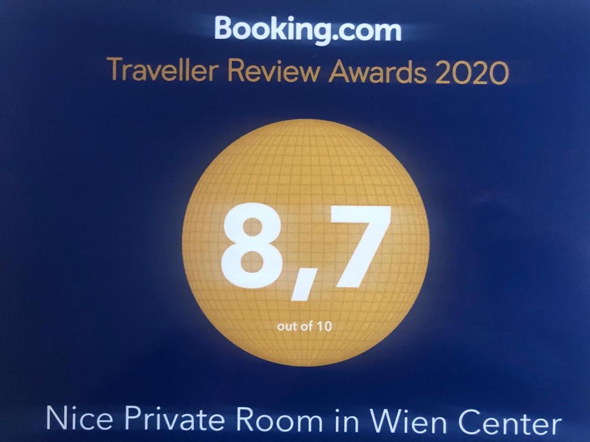 Nice Private Room In Wien Center Bagian luar foto